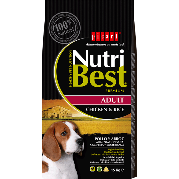 NUTRIBEST ADULTO C&R 15KG